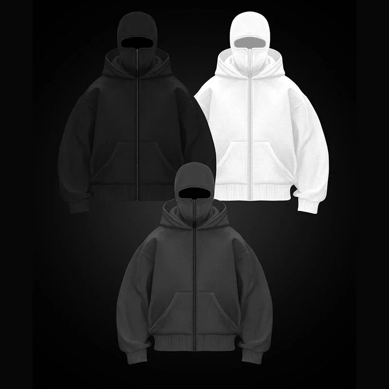 Y2K Goth Winter Double Hoodies