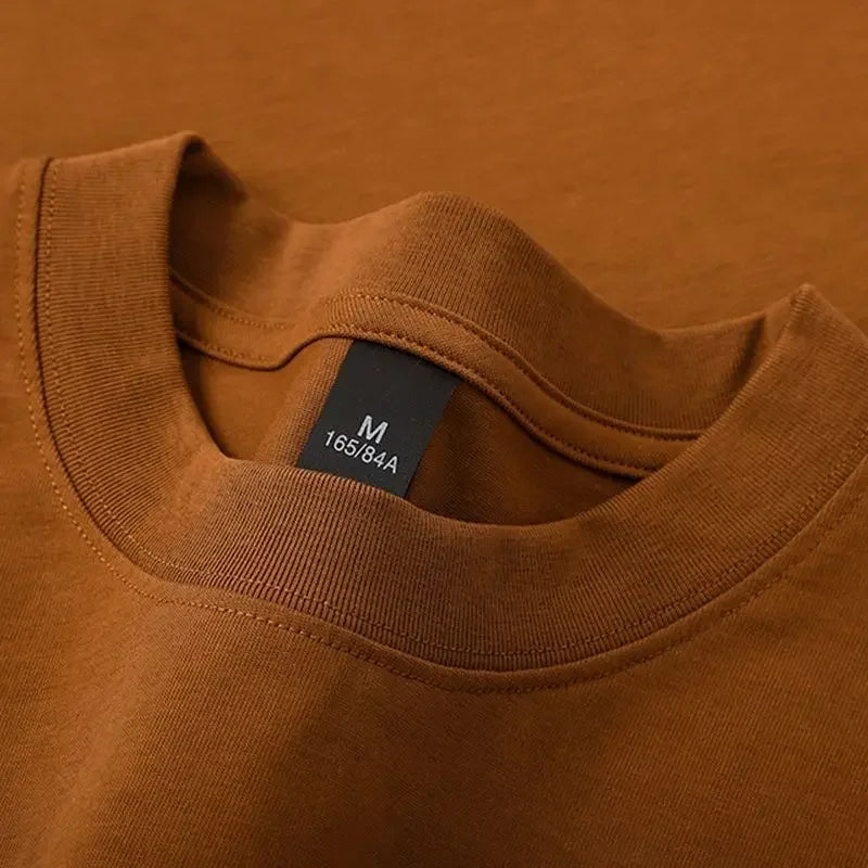 “600g Oversized Heavyweight T-Shirt – Unisex 100% Cotton Street Essential”