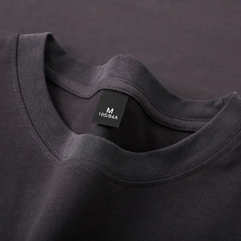 “600g Oversized Heavyweight T-Shirt – Unisex 100% Cotton Street Essential”