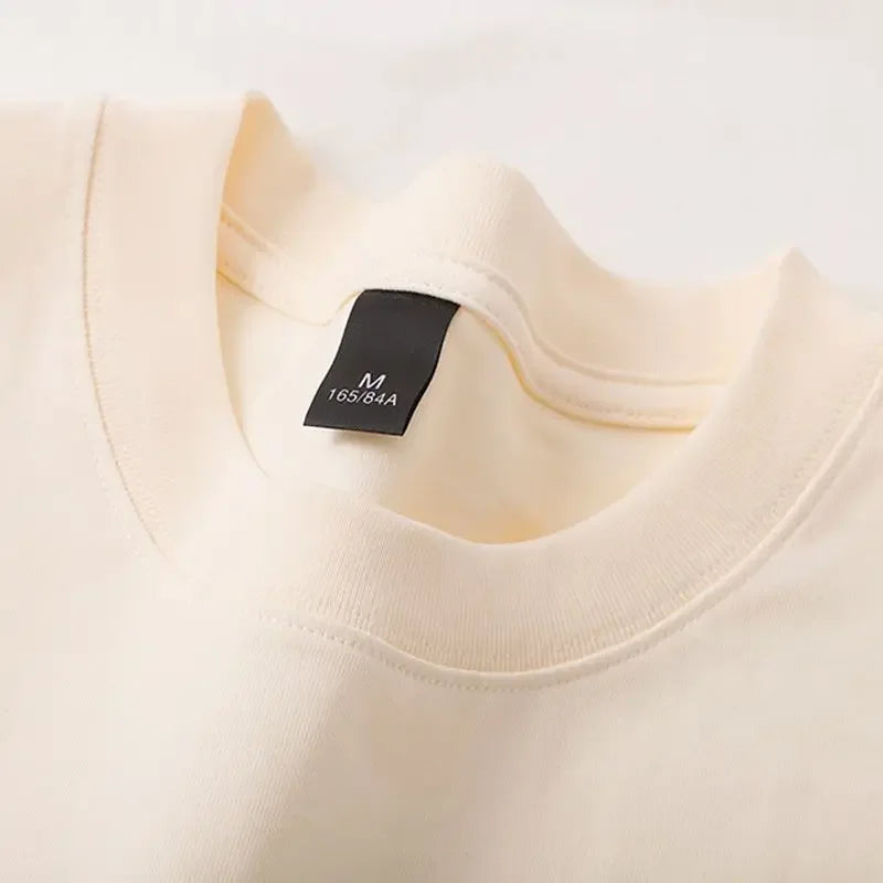 “600g Oversized Heavyweight T-Shirt – Unisex 100% Cotton Street Essential”