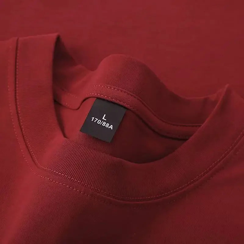 “600g Oversized Heavyweight T-Shirt – Unisex 100% Cotton Street Essential”